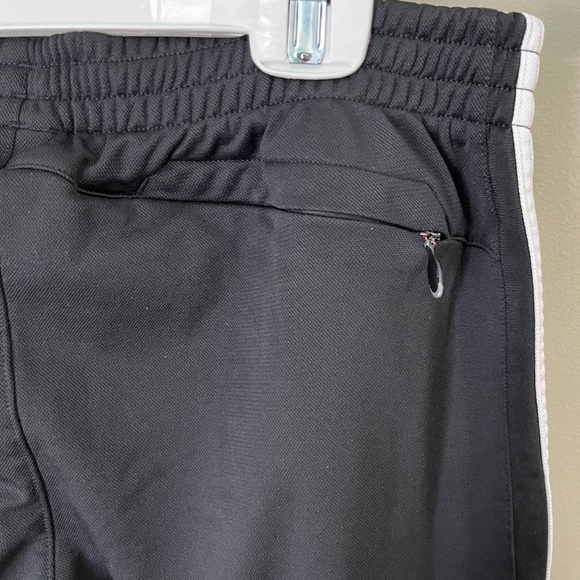Adidas 3 Stripe Black Track Pant/Size Medium - Picture 6 of 7